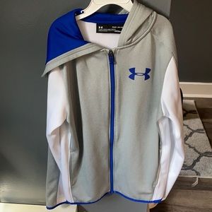 Under armor hooded zip up